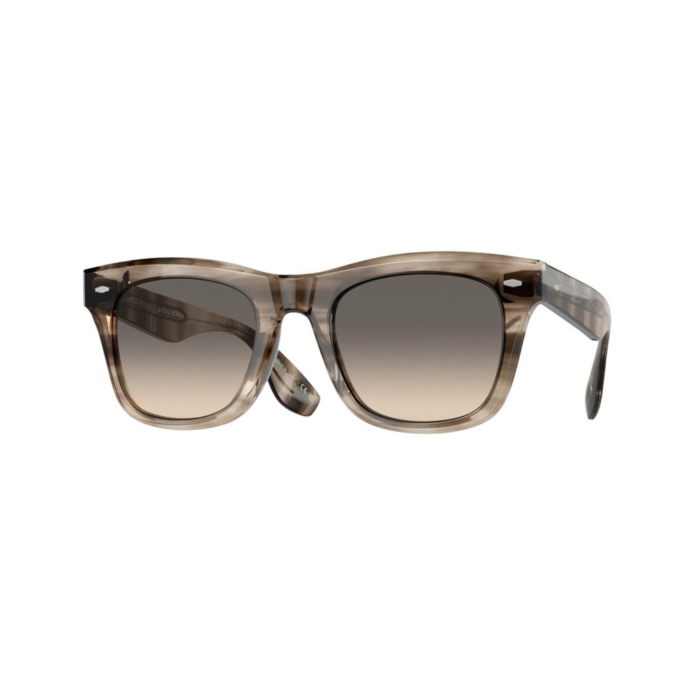 OLIVER PEOPLES MR. BRUNELLO TAUPE SMOKE SUNGLASSES